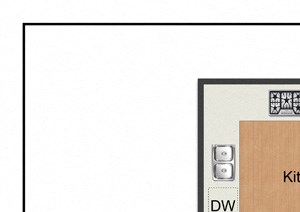 3 Bed, 2 Bath, 1050 sq. ft. CADIZ floor plan